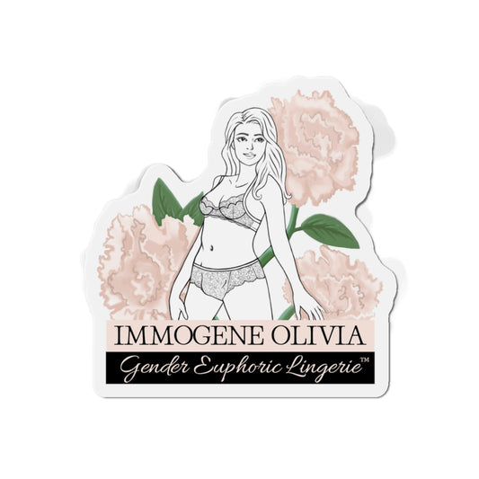 Immogene Olivia Die-Cut Magnet