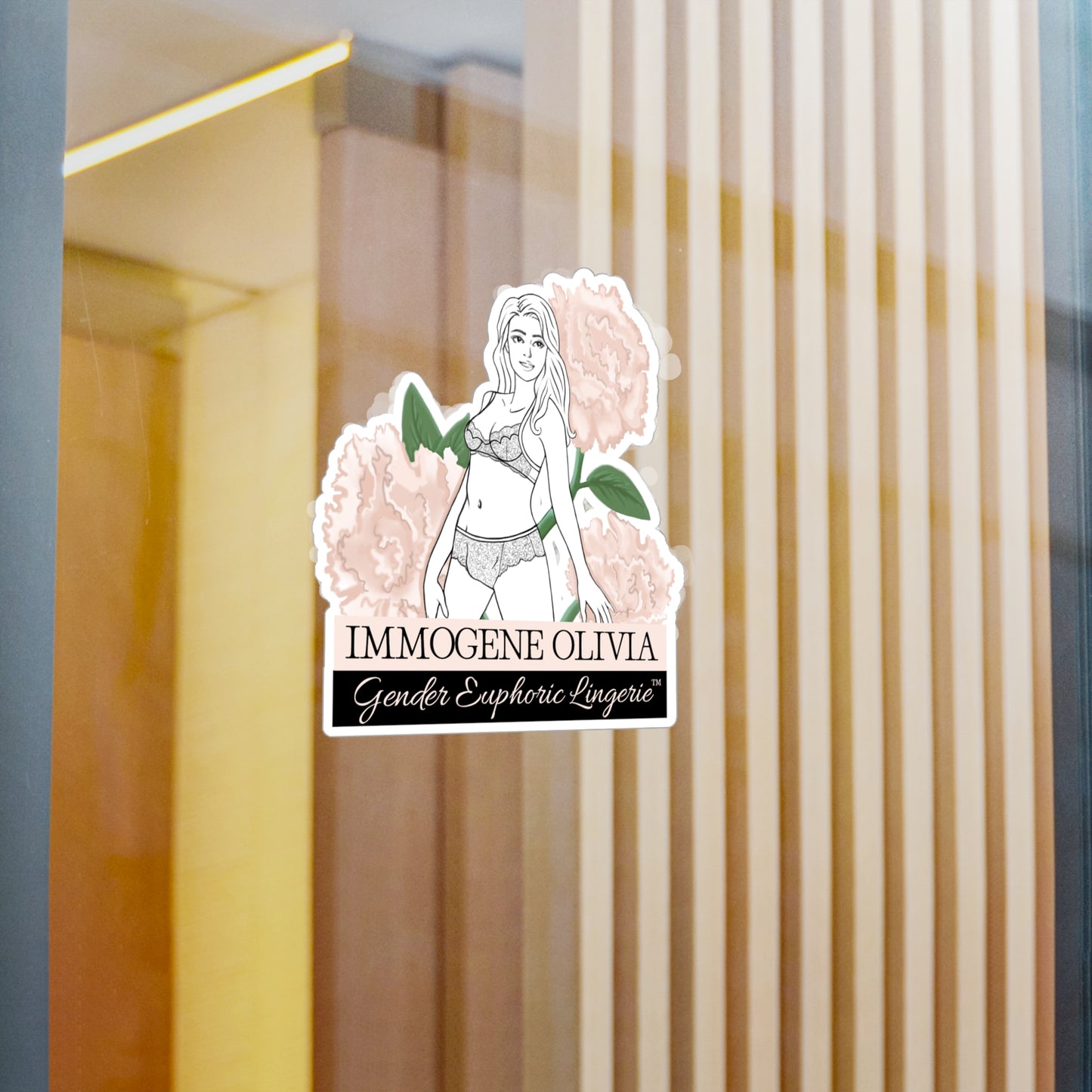 Immogene Olivia Vinyl Decal Sticker