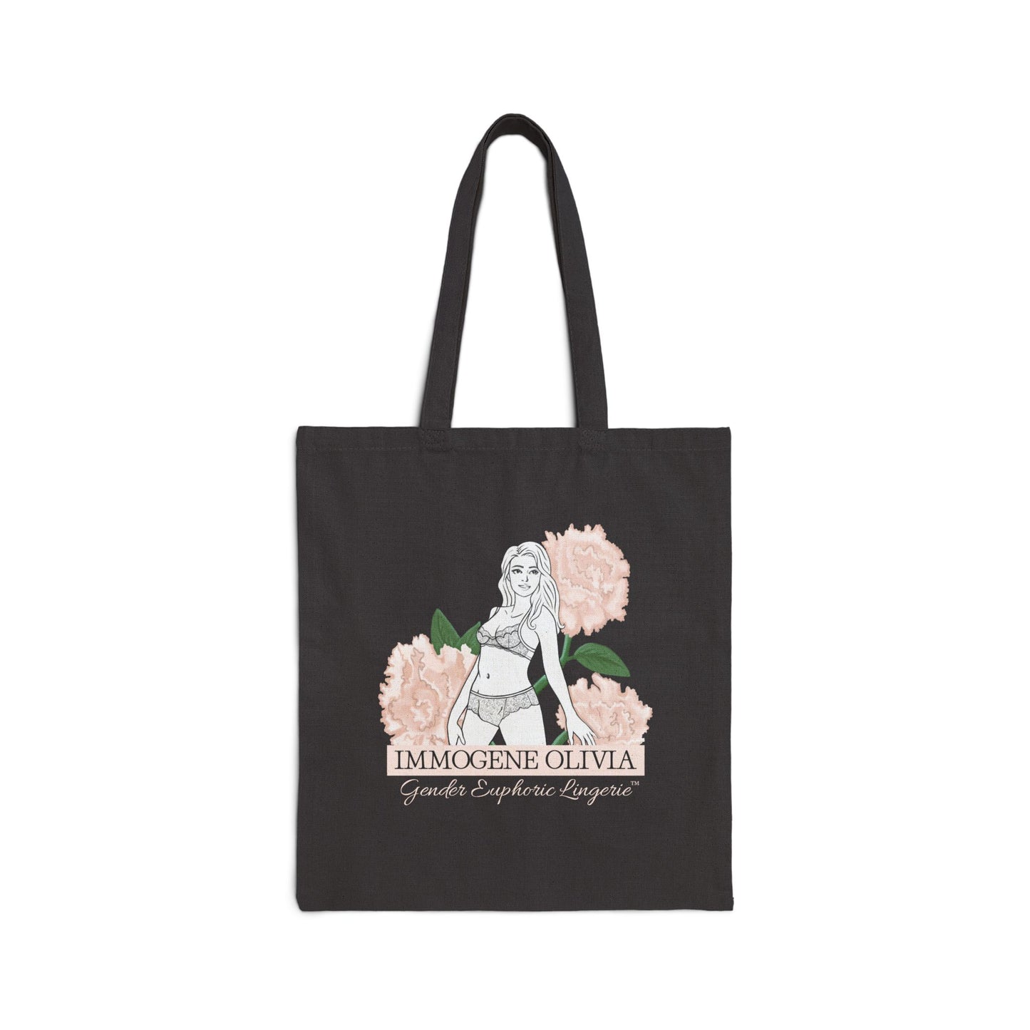 Immogene Olivia Canvas Tote Bag