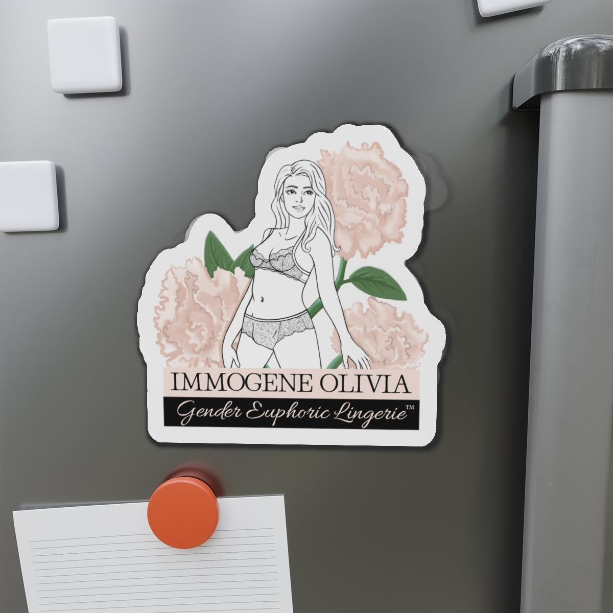 Immogene Olivia Die-Cut Magnet