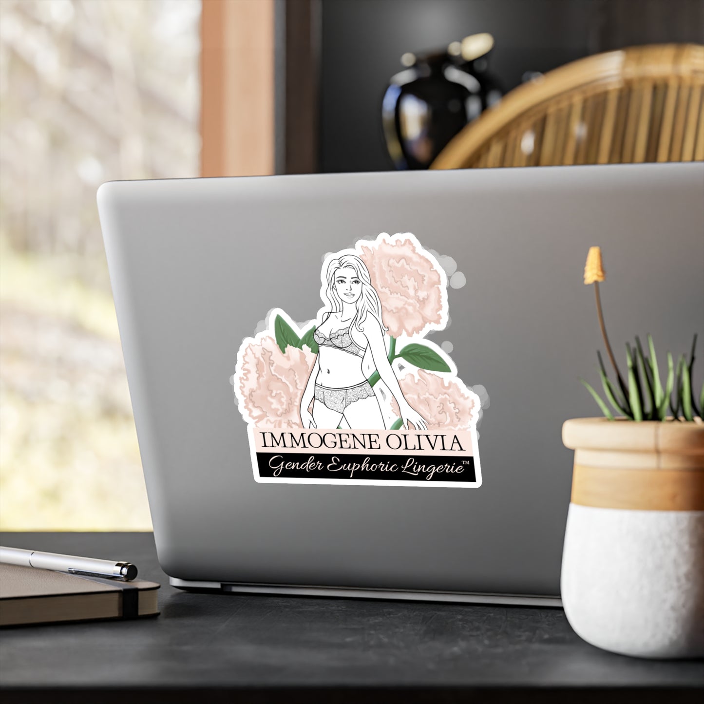 Immogene Olivia Vinyl Decal Sticker